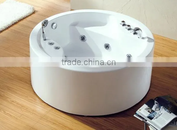 Luxury Round Acrylic Hot Tub,round Massage Bathtub,whirlpool Tubs photo-2