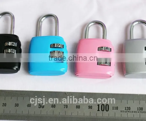 4 Colors 3 Digits Metal Combination Locks photo-6