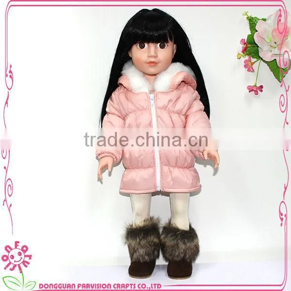 Doll Clothes Sale Hot Pink Animal Print Fur Trim Doll Jacket photo-6