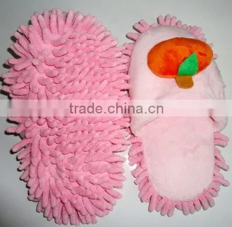 Super Clean Chenille Slippers With Great Absorbent photo-5