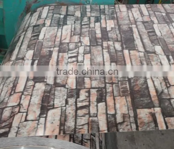 T/T Payment Beautiful Colored Pattern Buildings Constructions PPGI Customized Length Zinc Coated Steel Coils/ Plates photo-4