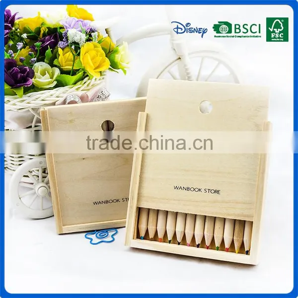 2016 New Arrival 3.5 Inch Color Pencil in Wooden Drawer Box Supplier's Choice photo-5