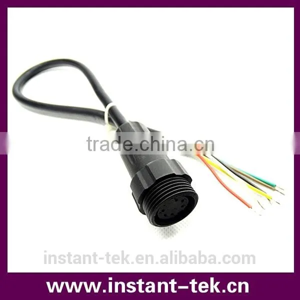 INST M22 Waterproof Male and Female 12pin Cable Connector photo-2