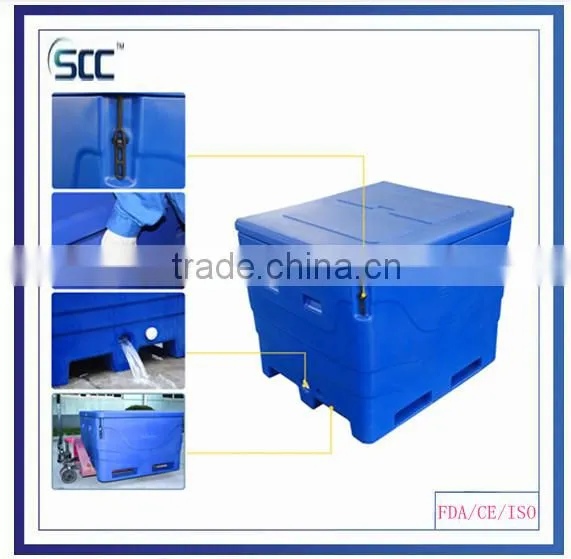 Insulated LLDPE Plastic Fish Tub, Fish Tub With PU Insulation by Rotomolding photo-2