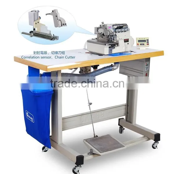 DD Motor & Automatic Induction Suction Thread Cutting Device for PEGASUS Overlock Machine photo-2