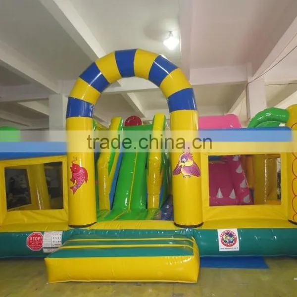 Commercial Inflatable Bouncy Castle With Slide photo-4