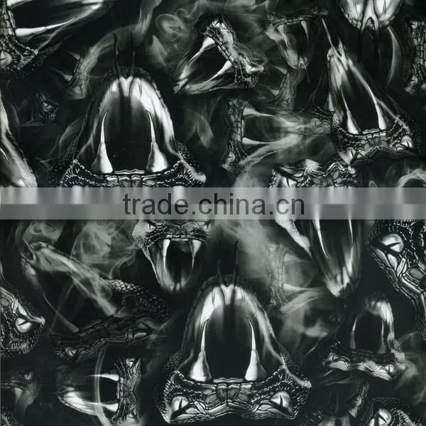 New Skull Pattern 100cm Width Hydrographics & Water Transfer Printing Film RIM198 photo-4