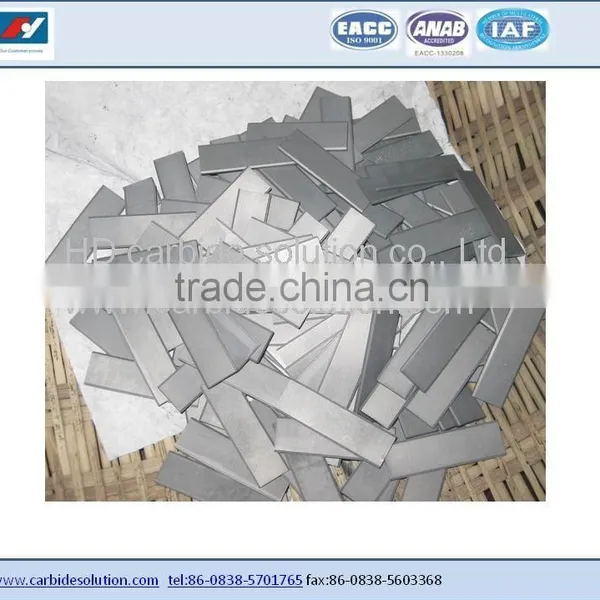 Cemented carbide inserts/ carbide plates