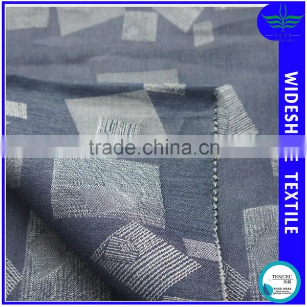 Tencel Cotton Denim Cloth Jeans Skirt Fabrics for Clothing photo-3