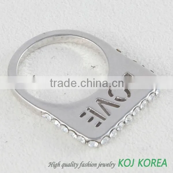 Love Ring Design, 2014 Hot Simply Design Fashion Ring, Fashion Accessory, Imitation Jewelry, Fashion Jewelry