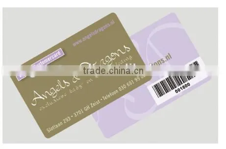 High Quality Customized Offset Printing PVC Loyalty Card With Barcode photo-2