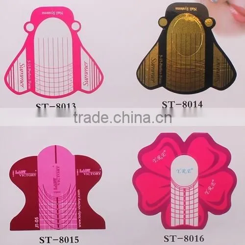 ST-8001-8036 Defferent New Designs Nail Art Tips Extension Forms Nail Nail Form YiWu photo-4