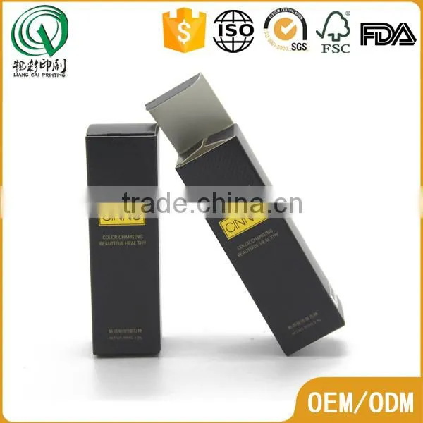 Gold Hot Stamping Black Nail Polish Package Box Package Box photo-5