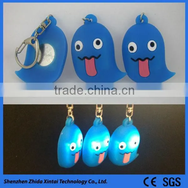 Cute Mini Kids Silicone Cute Keychain Doll Keychain photo-3