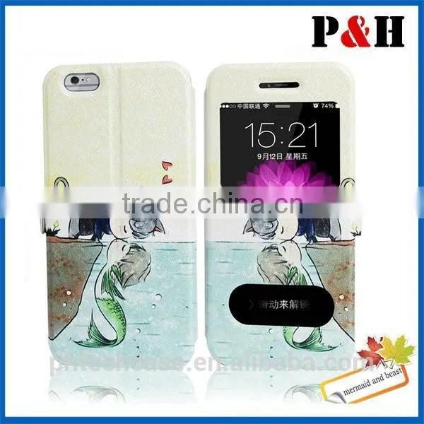 Hot Selling Facotry Wholesale for Iphone 6 Ultra Slim Leather Case photo-5