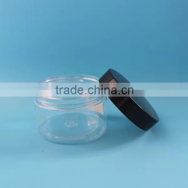 120ml 4oz 120g Clear Pet Cosmetic Jar With Screw Lid photo-2