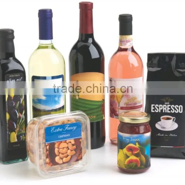 Factory Direct Custom Label Sticker Labels for Bottles Drink Bottle Label Maker