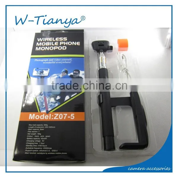 Tianya Z07-5 Selfie Stick Wireless Mobile Phone Monopod