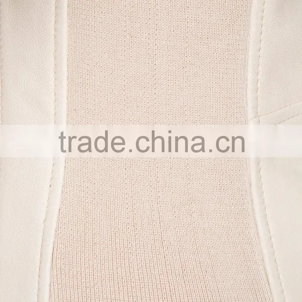 Cheap Price Ladies Leather Jacket photo-5