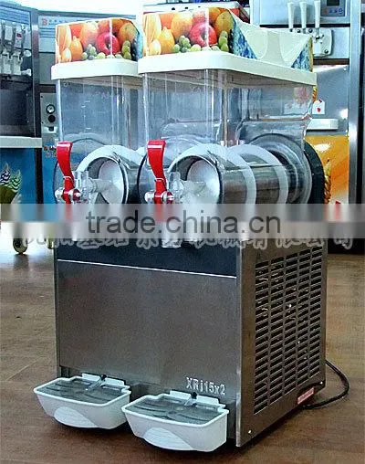 110v/ 220v All Stainless Steel Body Italy Compressor High Efficiency Xrl Slush Machine Snow Grains Machine With CE Certificate photo-2