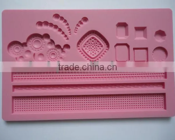 Fondant Mould 3D Silicone Mould Silicone Mould for Cake Decoration DIY Decorating Molds