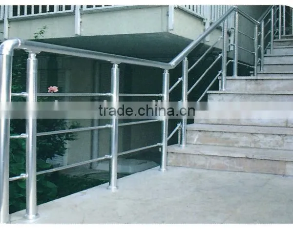 Anodizing Aluminum Stainless Steel Balcony Railing Designs/balcony Grill Designs/handrails for Outdoor Steps photo-5