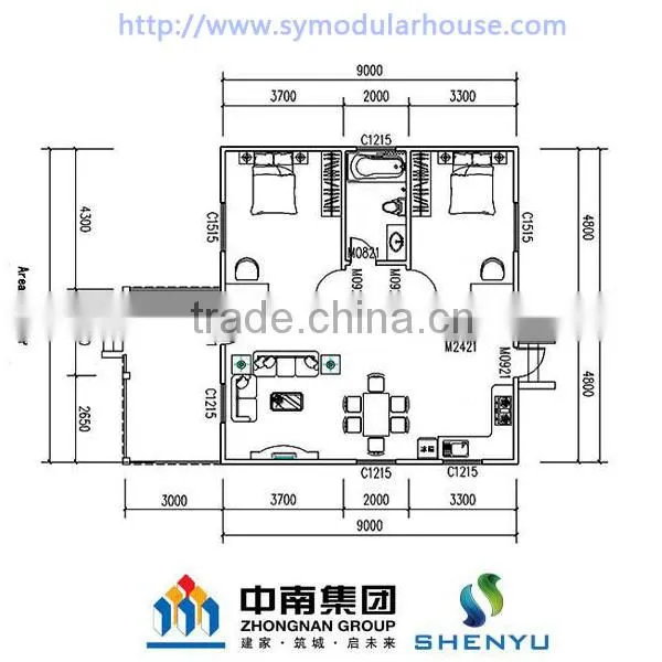 Used Mobile Homes Designs ( 105 SQM ) photo-2