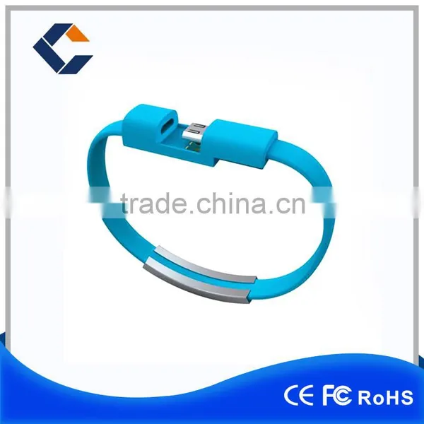 Made in ShenZhen Colorful Mobile Phone Bracelet Data Charging Line photo-2