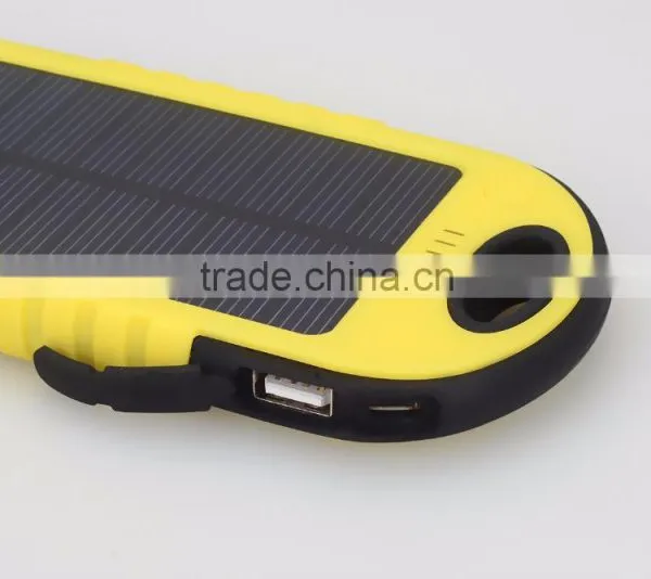 Portable 4000mah Solar Power Bank for Mobile Phones photo-3