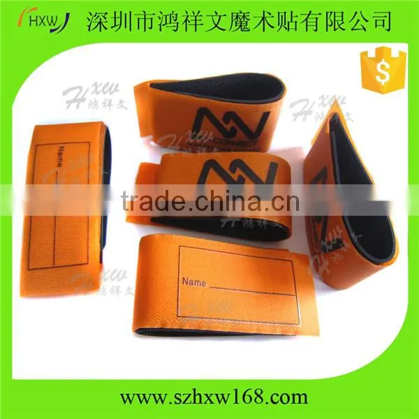 hook and loop ski strap for apline ski sports straps