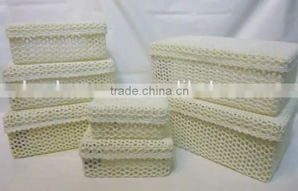 Crochet Rectangular Box
