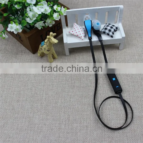 2016 Stereo Bluetooth Earphone With Magnet Durable for Listening, Walking Range 10m for Mobile Phone ,wholesale OEM ODM Welcomed photo-2