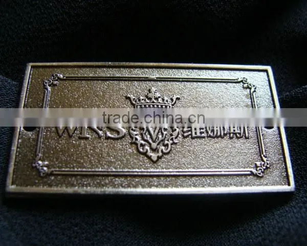 High Quality Custom Metal Logo for Handbags photo-2