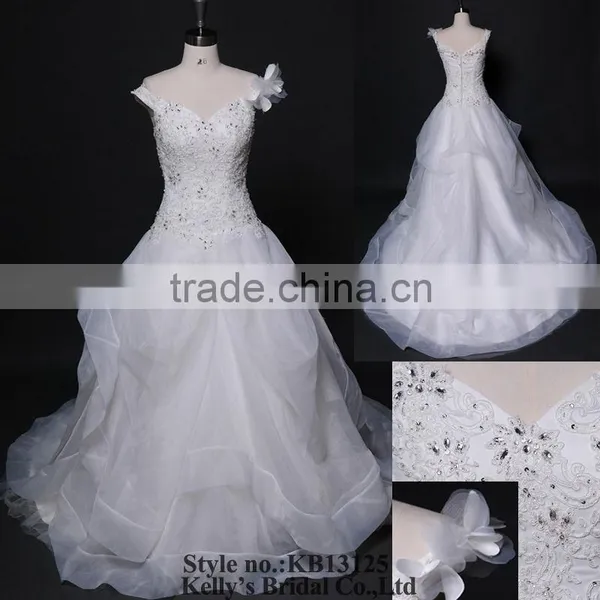 New Arrival White Balll Gown Weddingdress Wedding Gowns