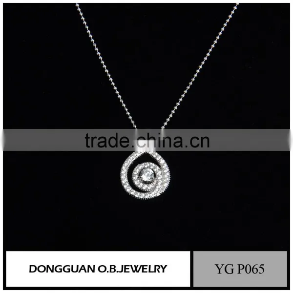 Latest Wholesale Costume Jewelry Silver Pearl Pendant Jewellery Necklace photo-4