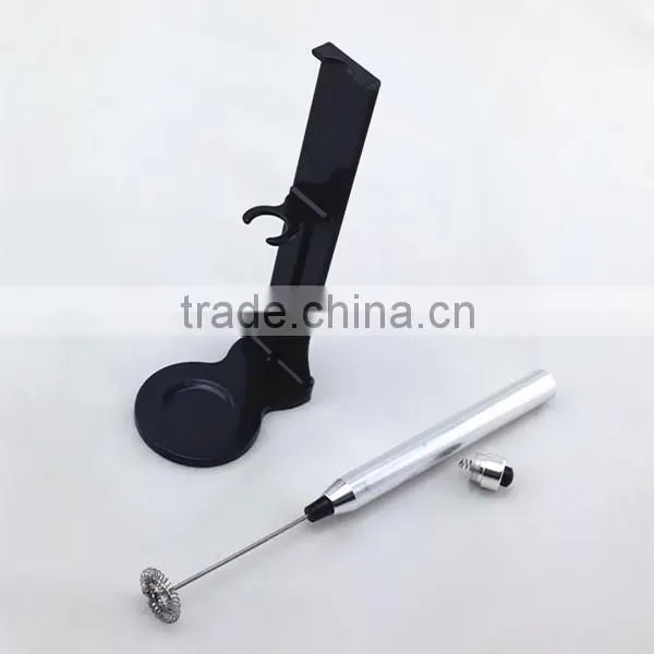 Aluminium Alloy Milk Frother With Stand photo-5