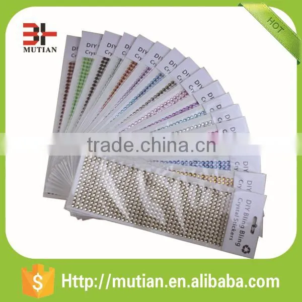 Number Crystal Rhinestone Sticker for Promotion photo-4