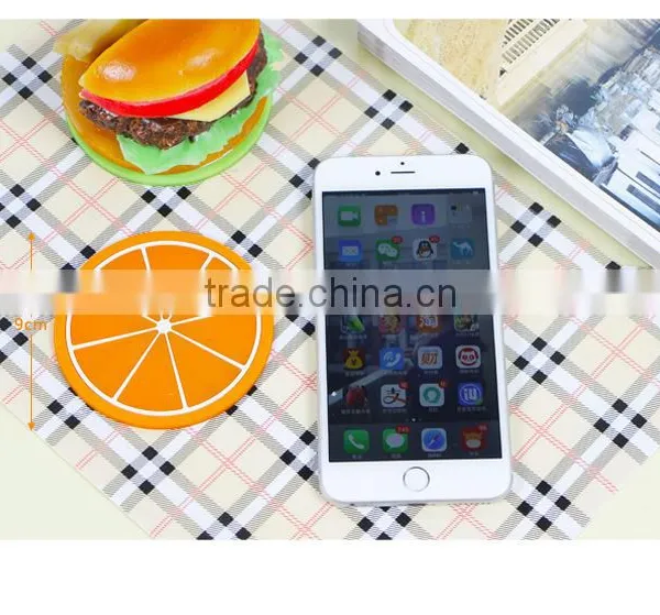 Different Fruit Shape Silicone Cup Pad photo-5