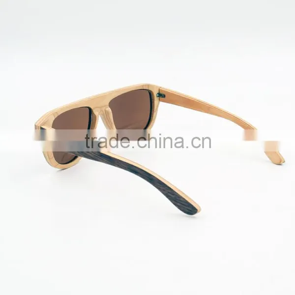 Layers Wood Sunglasses With Prescription Cut Can Change Optical Lens By Customers photo-3