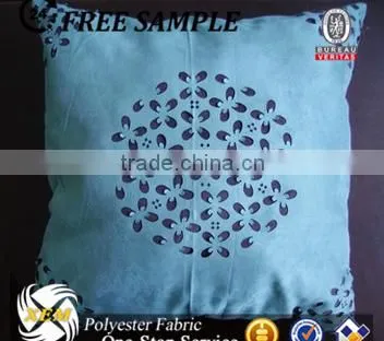 Fashion Fabric 2016 Perforated Suede Fabric Microfiber for Dress photo-2