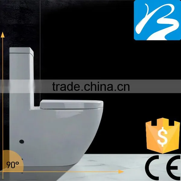 Washdown P-trap 180mm One Piece Toilet photo-3