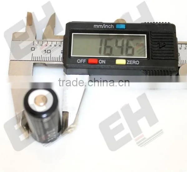 Price Palight 16340 1000mAh 3.7V Rechargeable 16340 Li-ion Battery Black