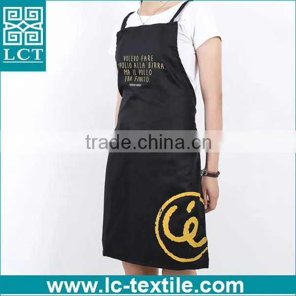 OEM Service Custom Pattern Silk Screen Print Aprons With Logo LCTN2021 photo-2