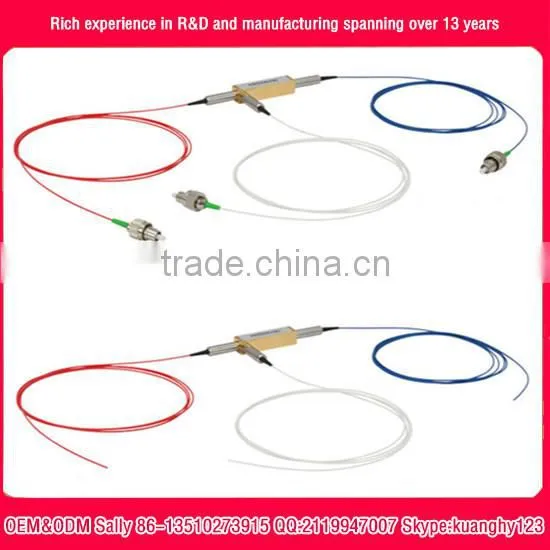 1X2 1310nm Polarization Maintaining Optical Circulator Fiber Optical Circulator OEM Factory photo-2