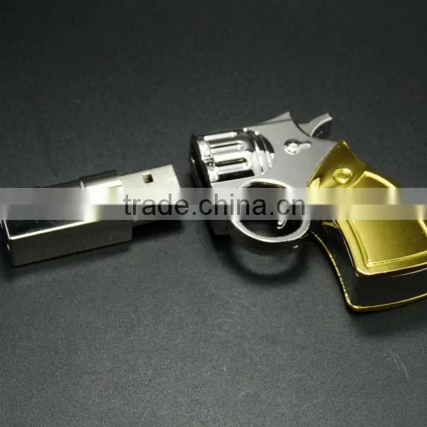 Favorites Compare Machine Gun USB Stick,Novelty USB Hard Drive,Metal Gun USB