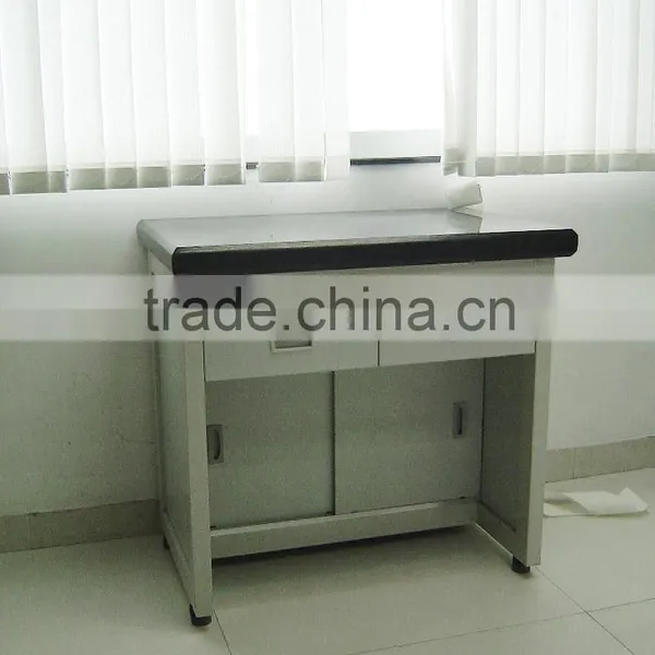 Electro--Galvanized Steel Fabrication Chemistry Lab Vibrating Table With Marble Stone Worktop photo-4