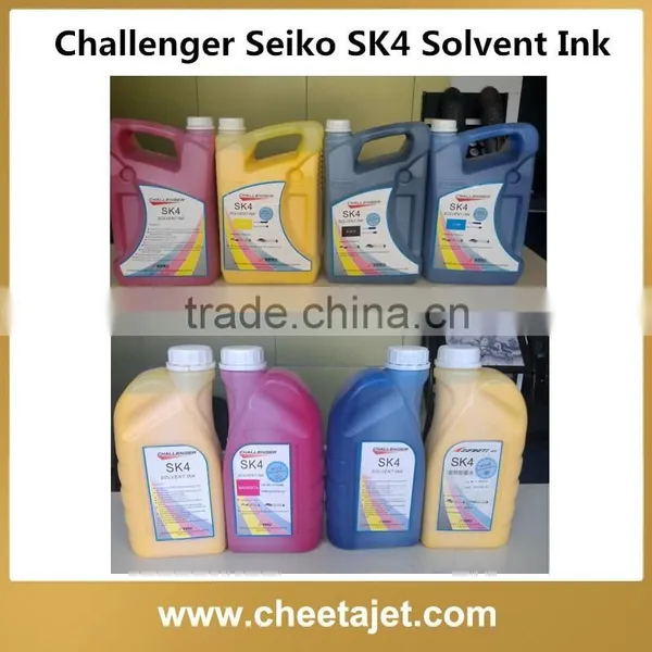 Best Quality Infiniti Printer Challenger SK4 solvent Ink for SPT510 35pl/50pl printhead for flex banner printing
