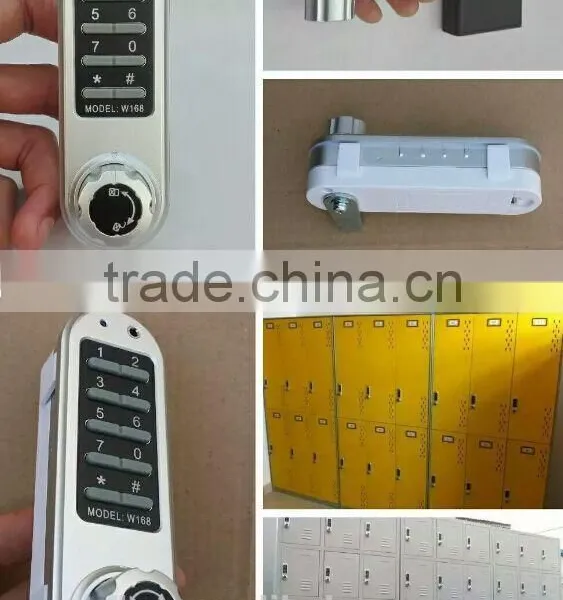 Electronic Locker Cipher Lock Locker Lock Sauna Lock Iron Sheet Cabinet Lock photo-2