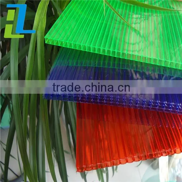 colorful excellent light transmitting pc transparent roofing sheet plastics panel solid flat polycarbonate sheet