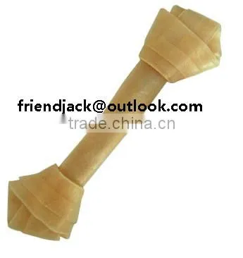 Pressed Cowhide Made Chewing Bone photo-2